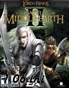 Box art for BFME2 Patch 1.06 ini