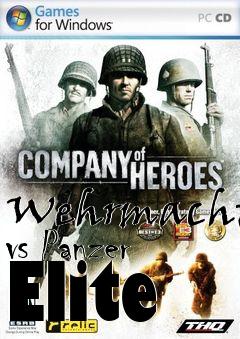Box art for Wehrmacht vs Panzer Elite