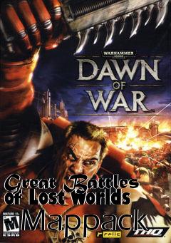 Box art for Great Battles of Lost Worlds - Mappack