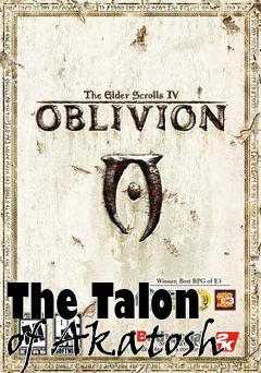 Box art for The Talon of Akatosh