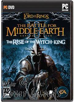 Box art for War Of The Four lands