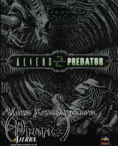 Box art for Alien Resurrection (Drone)