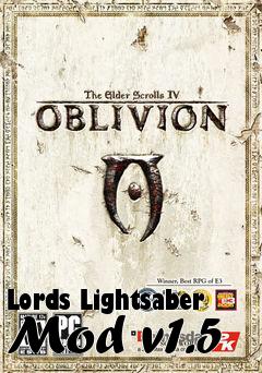 Box art for Lords Lightsaber Mod v1.5
