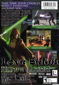 Box art for Love Between Brianna and the Exile