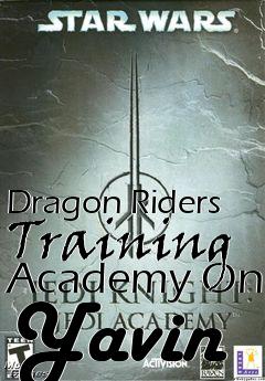 Box art for Dragon Riders Training Academy On Yavin