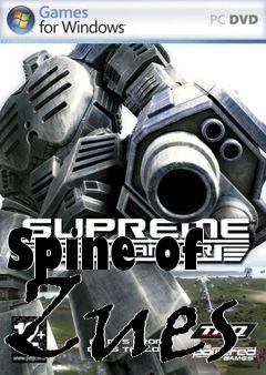 Box art for Spine of Zues