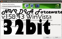 Box art for NVIDIA Forceware v158.43 WinVista 32bit