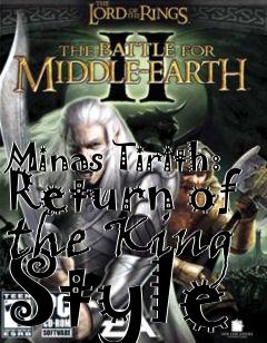 Box art for Minas Tirith: Return of the King Style