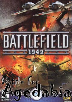 Box art for Battle For Agedabia