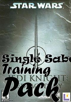 Box art for Single Saber Training Pack