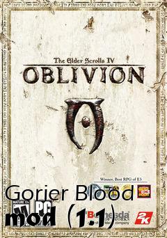 Box art for Gorier Blood mod (1.1)