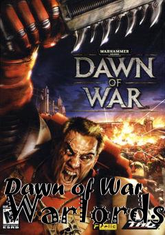 Box art for Dawn of War Warlords