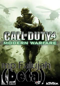 Box art for mp Falujah (beta)