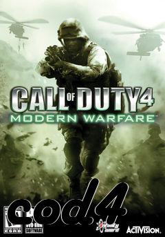 Box art for cod4