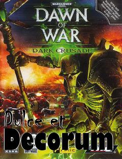 Box art for Dulce et Decorum