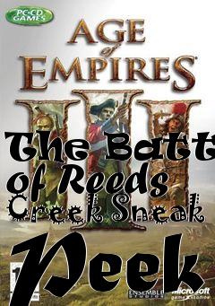 Box art for The Battle of Reeds Creek Sneak Peek