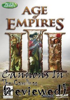 Box art for Cannons In The Carolinas (reviewed)