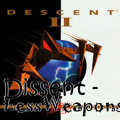 Box art for Dissent - LessWeapons