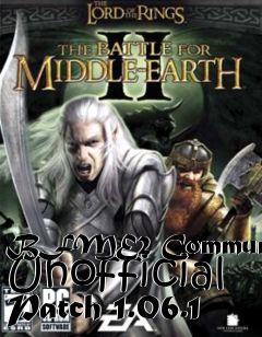 Box art for BFME2 Community Unofficial Patch 1.06.1