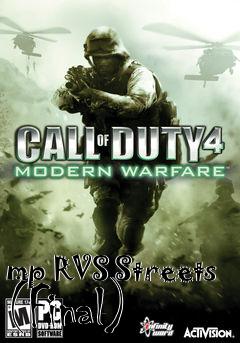 Box art for mp RVS Streets (Final)