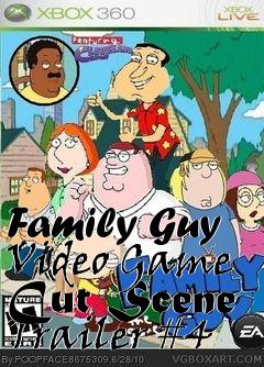 Box art for Family Guy Video Game Cut Scene Trailer #4