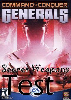 Box art for Secret Weapons Test