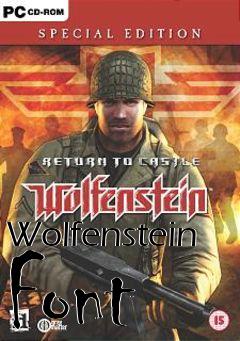 Box art for Wolfenstein Font