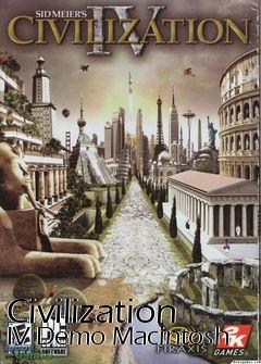Box art for Civilization IV Demo Macintosh