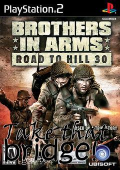 Box art for Take that bridge!