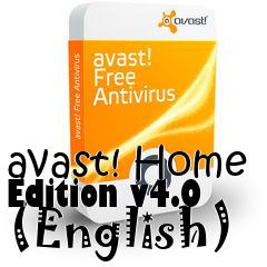 Box art for avast! Home Edition v4.0 (English)