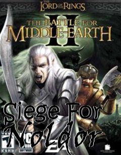 Box art for Siege For Noldor