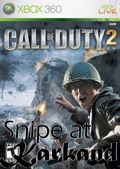 Box art for Snipe at Karkand