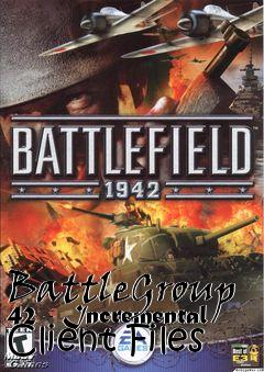 Box art for BattleGroup 42 - Incremental Client Files