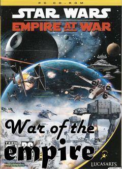 Box art for War of the empire