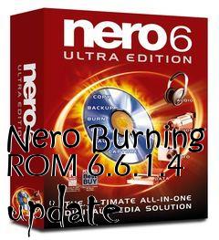 Box art for Nero Burning ROM 6.6.1.4 update