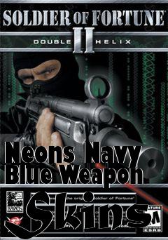 Box art for Neons Navy Blue Weapon Skins