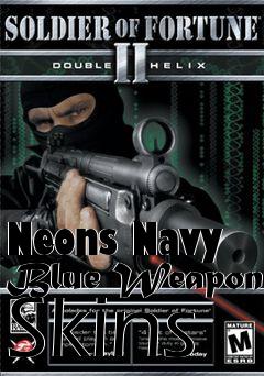 Box art for Neons Navy Blue Weapon Skins