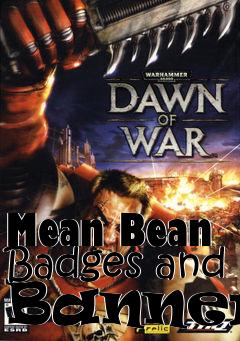 Box art for Mean Bean Badges and Banners