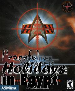 Box art for Peaceful Holidays in Egypt