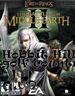 Box art for Hobbit Hills golf country club