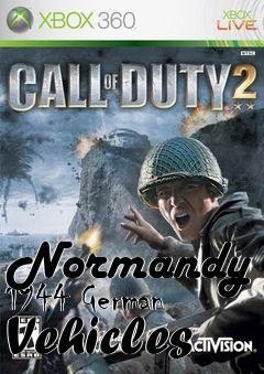 Box art for Normandy 1944 German Vehicles