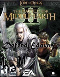 Box art for Defend Edoras and the golden hall