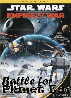 Box art for Battle for Planet Earth