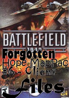 Box art for Forgotten Hope MapPack #6 - Client Files