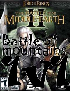 Box art for Battle of mountains 1v1