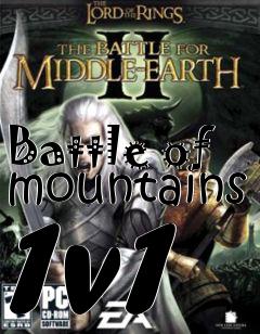 Box art for Battle of mountains 1v1