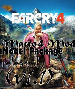 Box art for Matto4 Mod: Model Package released (v1.1)