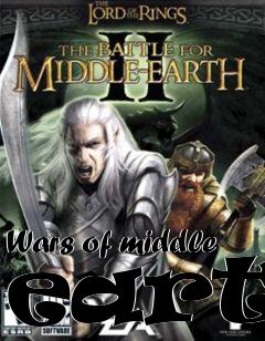 Box art for Wars of middle earth