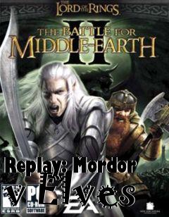 Box art for Replay: Mordor v Elves
