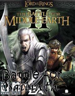 Box art for Battle for Osgiliath